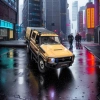 Yellow off-road vehicle model alloy simulation children's collectible toy 1:32 scale Specification image